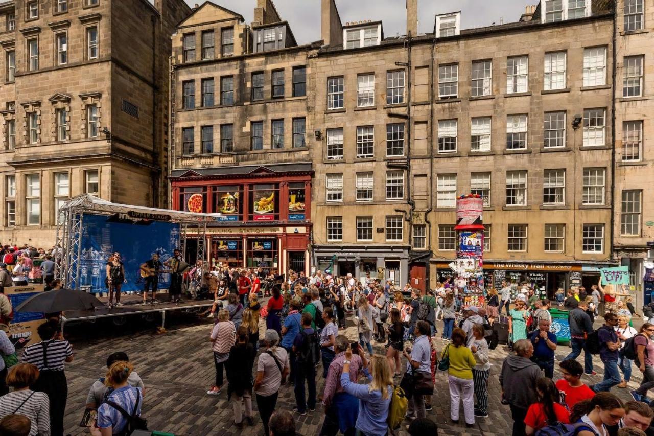Stunning Panoramic Views: Heart Of The Royal Mile Leilighet EDI Eksteriør bilde